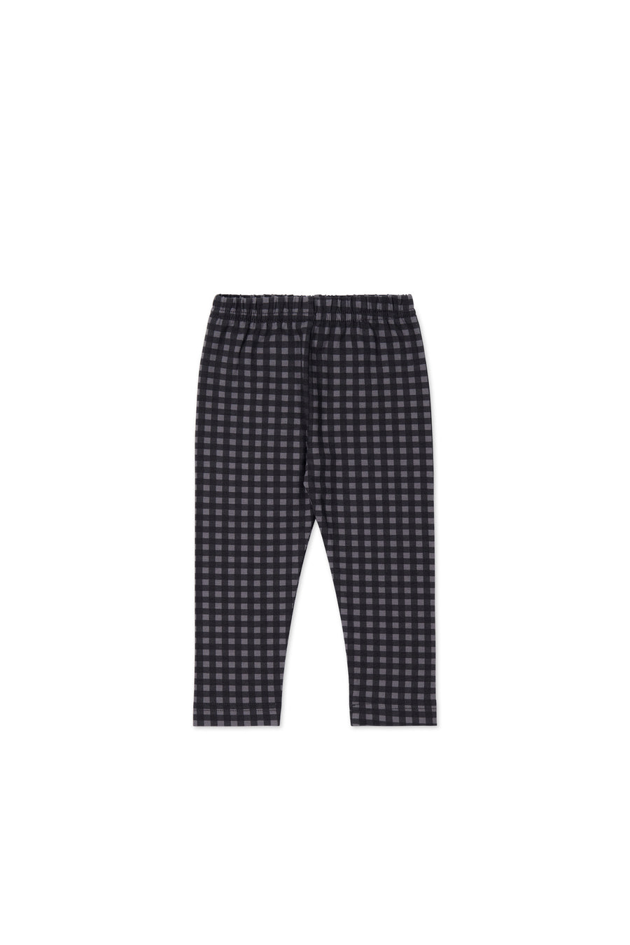 Organic Cotton Everyday Legging - Gingham Night Childrens Legging from Jamie Kay USA