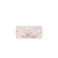 Organic Cotton Headband - Meredith Violet Childrens Headband from Jamie Kay USA