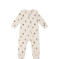 Organic Cotton Reese Zip Onepiece - Montgolfiere Cloud Childrens Onepiece from Jamie Kay USA