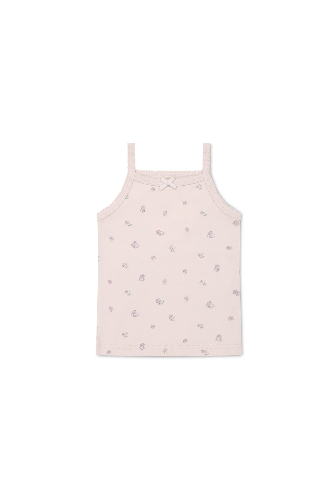 Organic Cotton Singlet - Meredith Violet Childrens Singlet from Jamie Kay USA