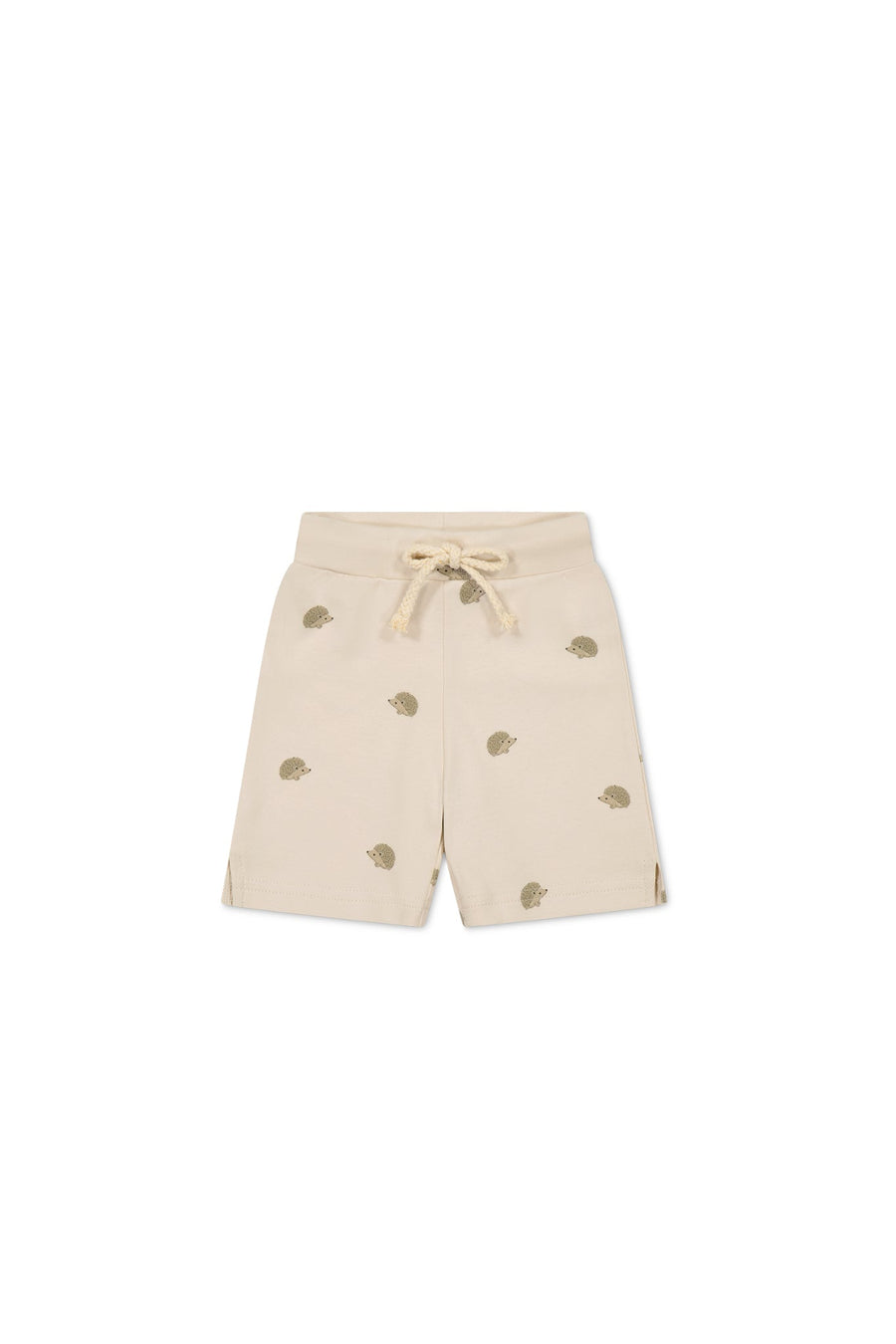 Pima Cotton Marley Short - Henry Hedgehog Birch Childrens Short from Jamie Kay USA