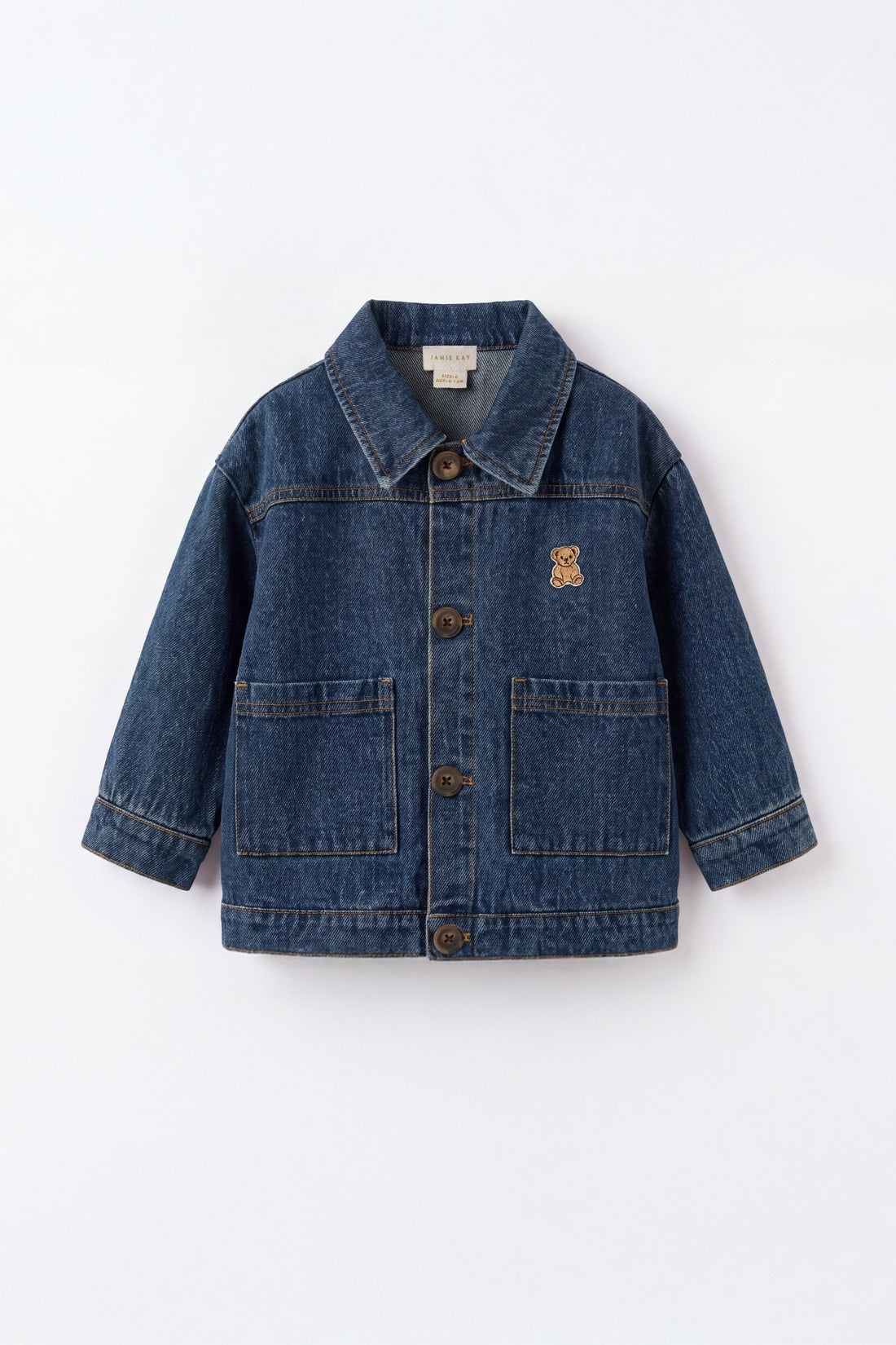Lennox Denim Jacket - Classic Denim Childrens Jacket from Jamie Kay USA
