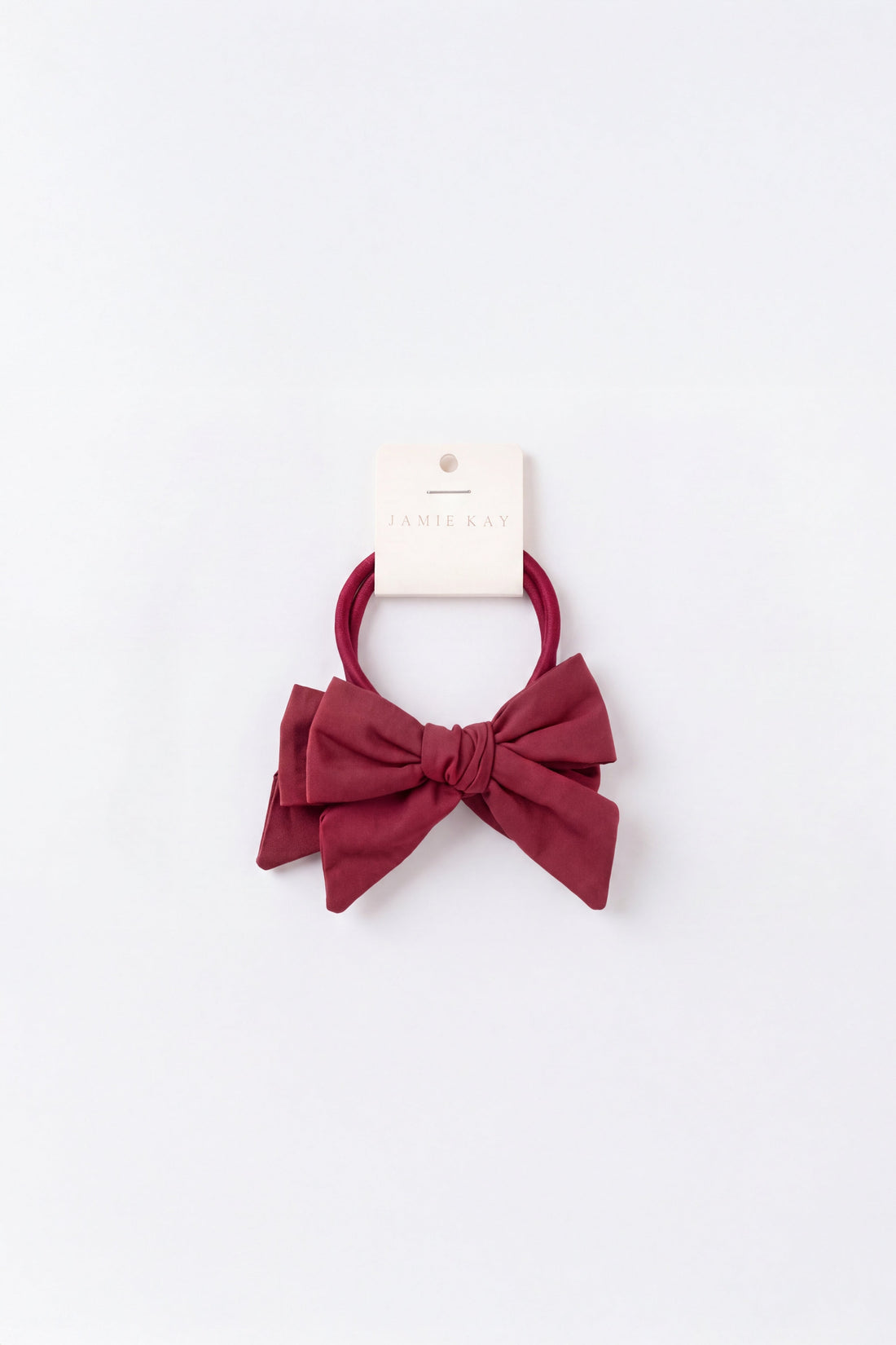 Wanda Hair Ties 2 PK - Cherry Childrens Hair Accessories from Jamie Kay USA