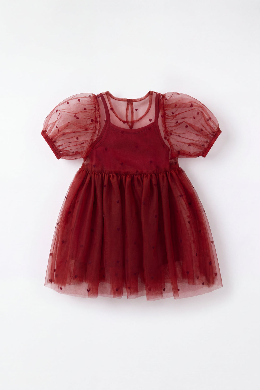 Zoella Tulle Dress - Mon Amour Cherry Childrens Dress from Jamie Kay USA