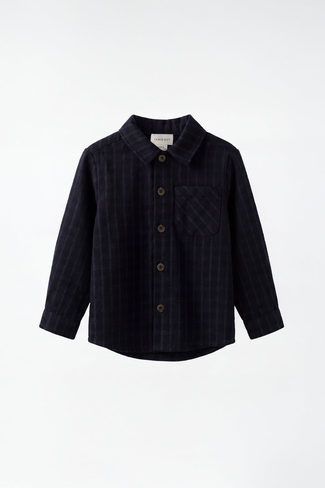 Isaiah Shirt - Finley Check Childrens Top from Jamie Kay USA