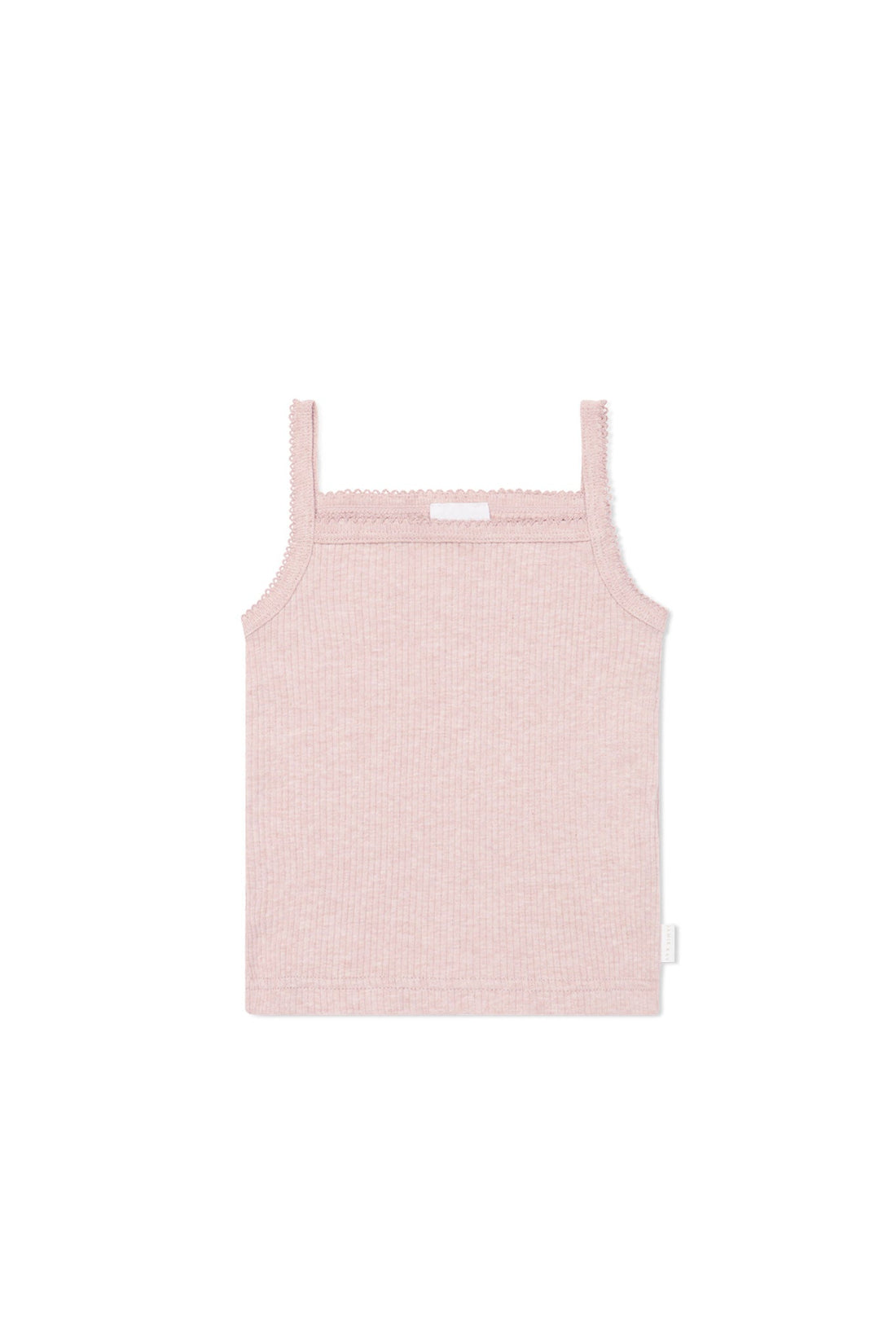 Organic Cotton Modal Marina Singlet - Chalk Marle Childrens Top from Jamie Kay USA
