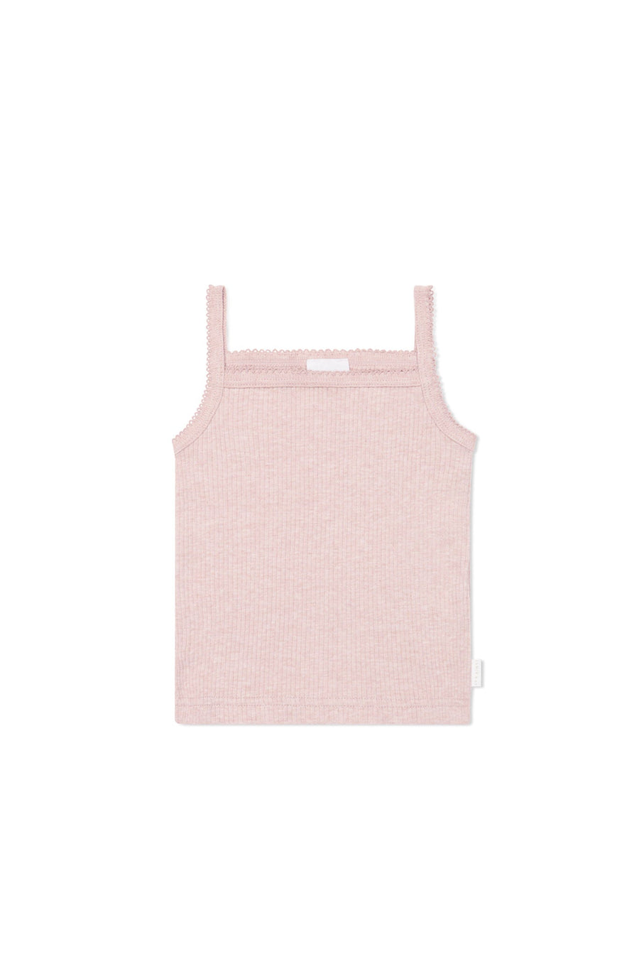 Organic Cotton Modal Marina Singlet - Chalk Marle Childrens Top from Jamie Kay USA