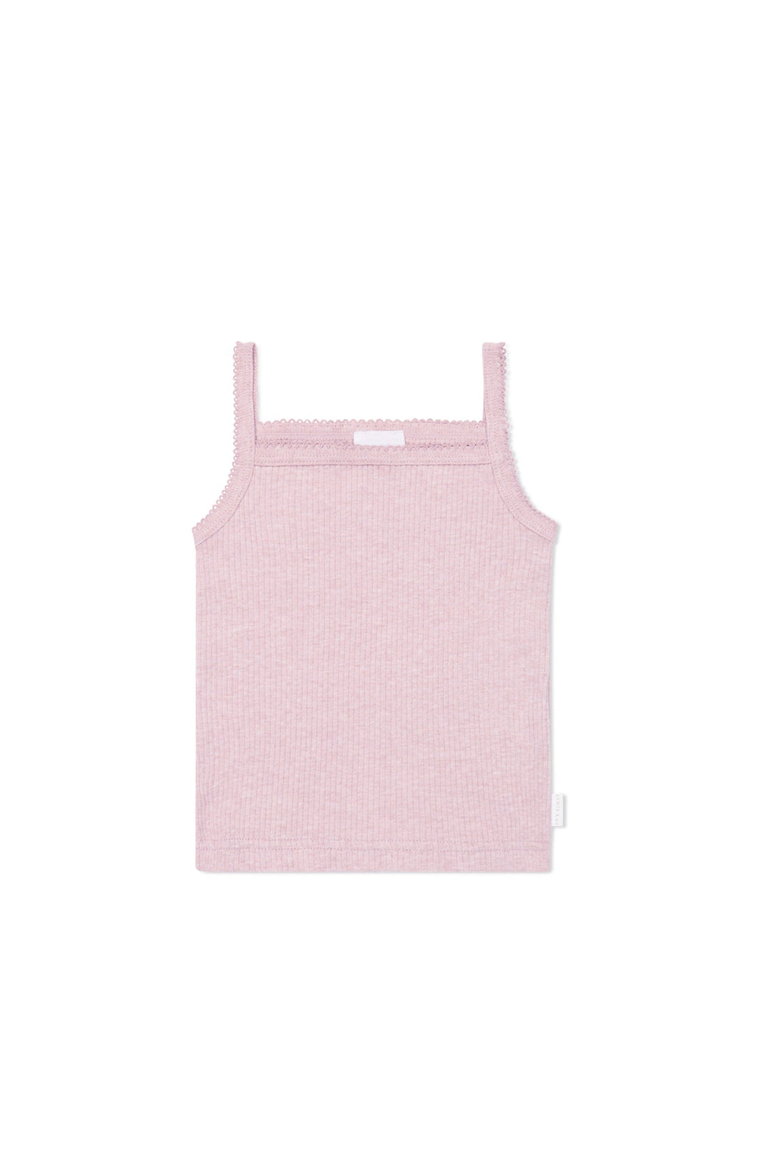 Organic Cotton Modal Marina Singlet - Orchid Marle Childrens Top from Jamie Kay USA