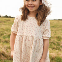 Organic Cotton Penny Dress - Emmy Egret Childrens Dress from Jamie Kay USA