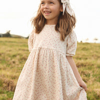 Organic Cotton Penny Dress - Emmy Egret Childrens Dress from Jamie Kay USA