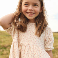 Organic Cotton Penny Dress - Emmy Egret Childrens Dress from Jamie Kay USA