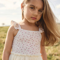 Katie Tutu Dress - Emmy Natural Childrens Dress from Jamie Kay USA