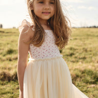 Katie Tutu Dress - Emmy Natural Childrens Dress from Jamie Kay USA