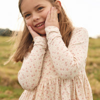 Organic Cotton Tallulah Dress - Emmy Egret Childrens Dress from Jamie Kay USA