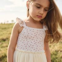 Katie Tutu Dress - Emmy Natural Childrens Dress from Jamie Kay USA