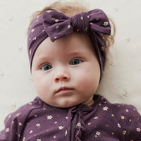 Organic Cotton Melanie Onepiece - Goldie Huckleberry Sparse Childrens Onepiece from Jamie Kay USA