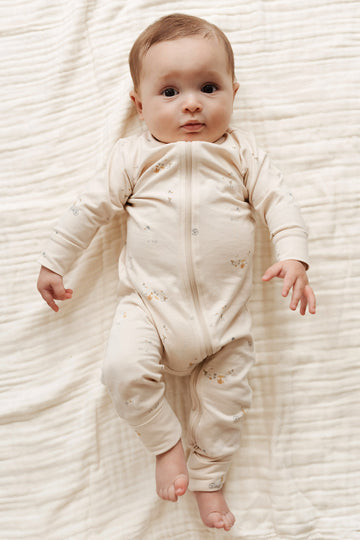 Organic Cotton Gracelyn Onepiece - Top Hat Swan