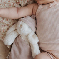 Snuggle Bunnies - Sleeping Penelope  - Blush Childrens Toy from Jamie Kay USA