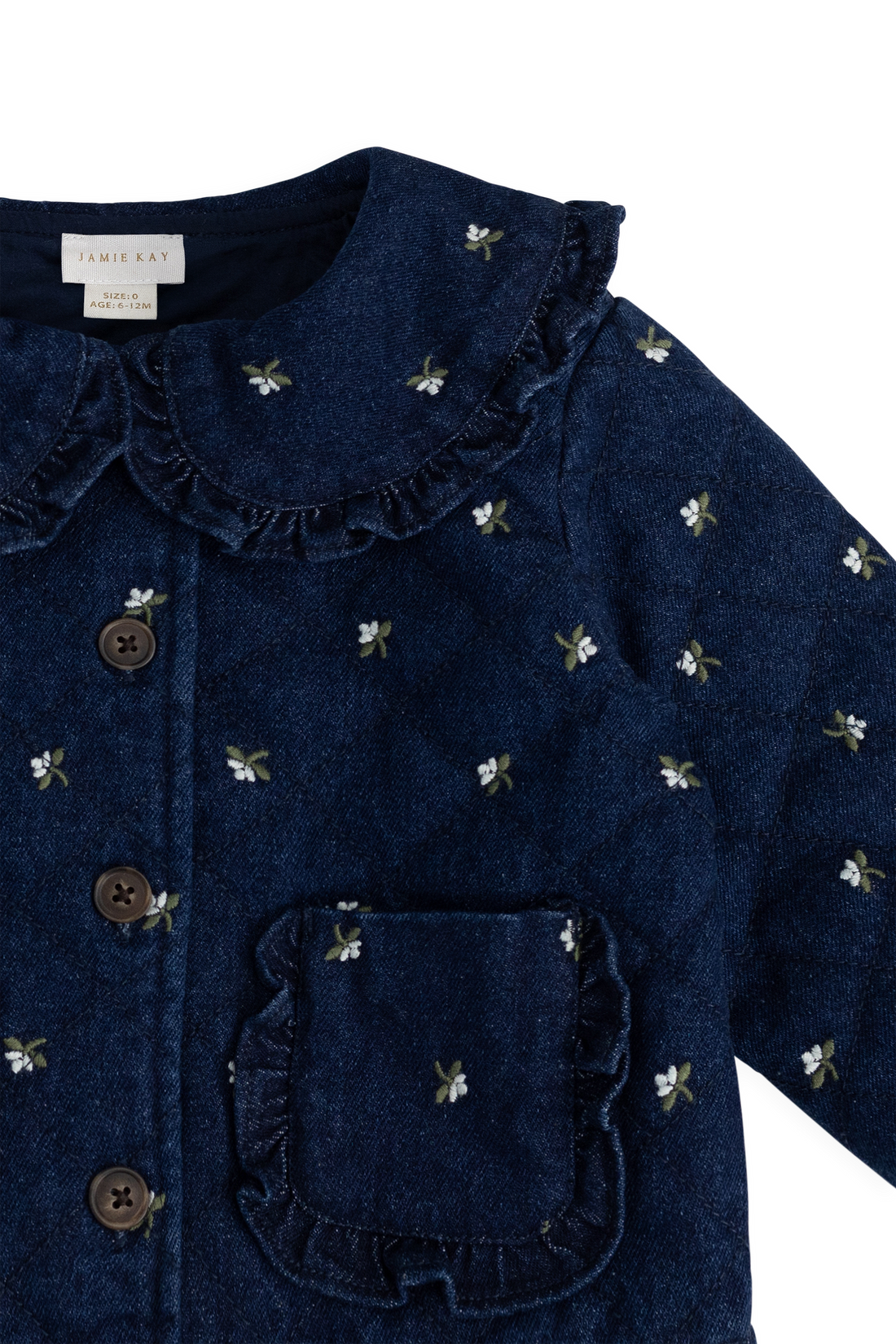 Amandine Jacket - Lisa Indigo Childrens Jacket from Jamie Kay USA