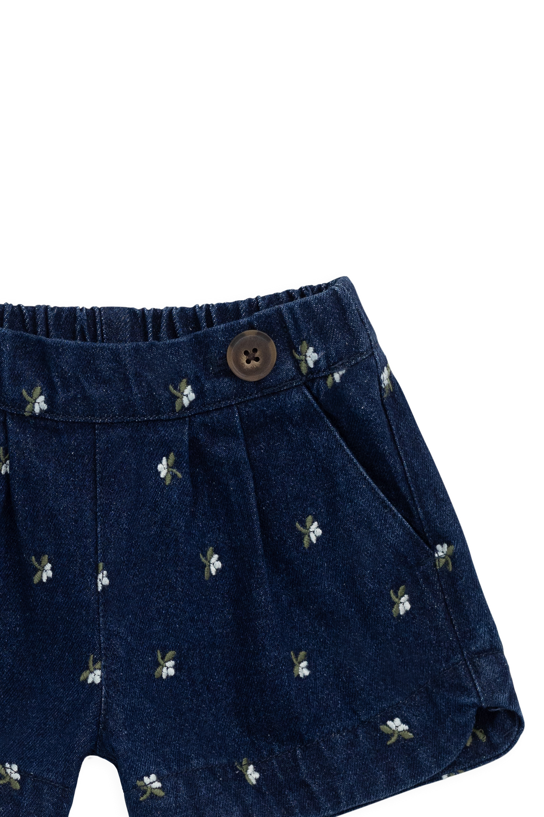 Jardine Short - Lisa Indigo Childrens Shorts from Jamie Kay USA