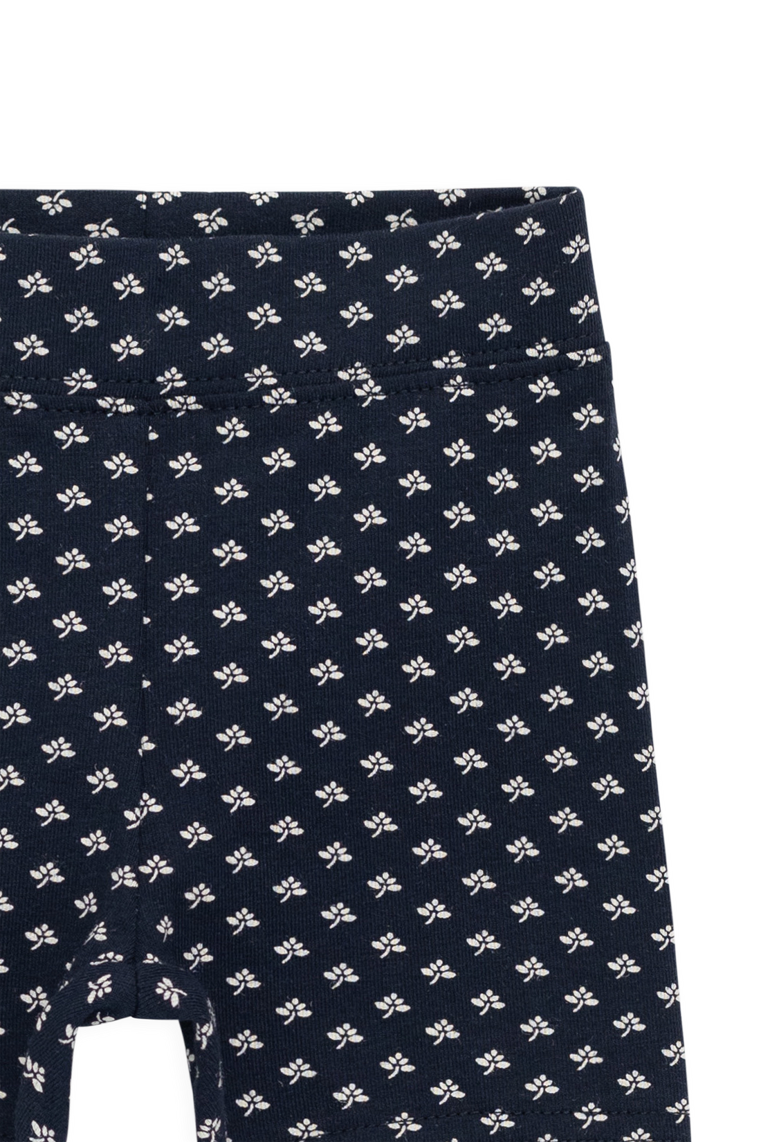Organic Cotton Everyday Bike Short - Lisa Petite Indigo Childrens Shorts from Jamie Kay USA