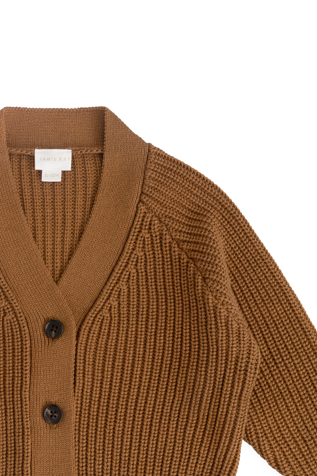 Cooper Knitted Cardigan - Butterscotch Childrens Cardigan from Jamie Kay USA