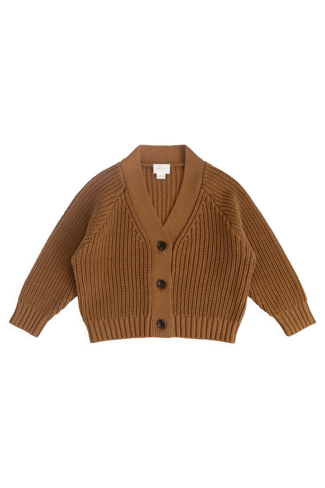 Cooper Knitted Cardigan - Butterscotch Childrens Cardigan from Jamie Kay USA