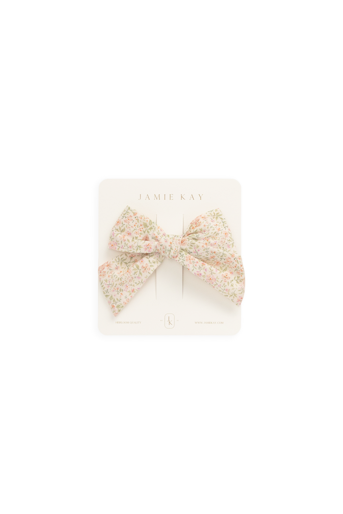 Dovie Bow - Flora Pink Childrens Bow from Jamie Kay USA