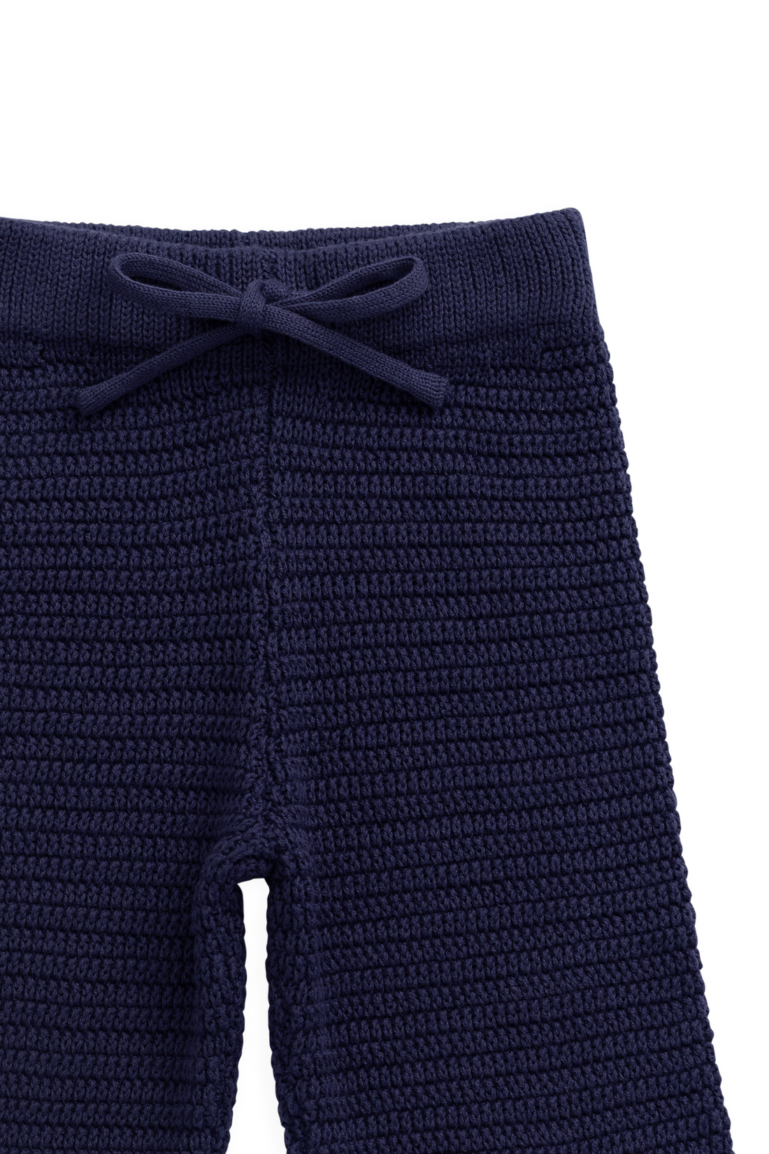 Eugene Knitted Pant - Marine Childrens Pants from Jamie Kay USA