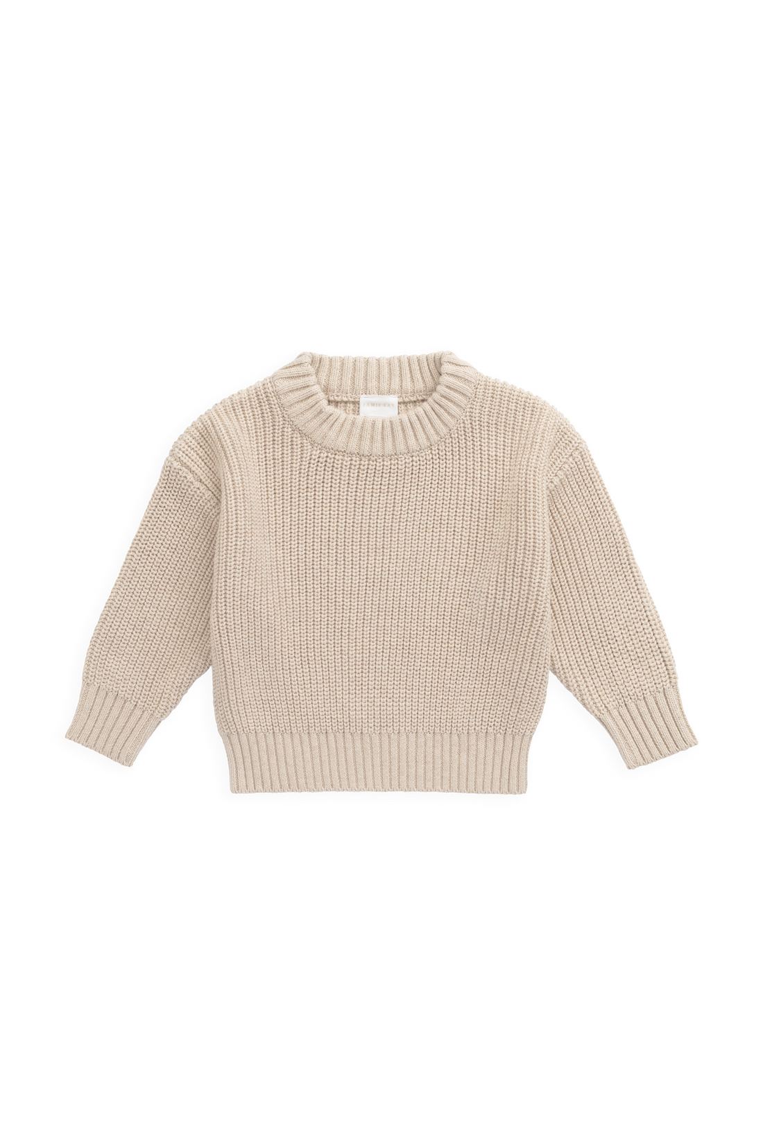 Johan Knit Jumper - Wheat Childrens Jumper from Jamie Kay USA