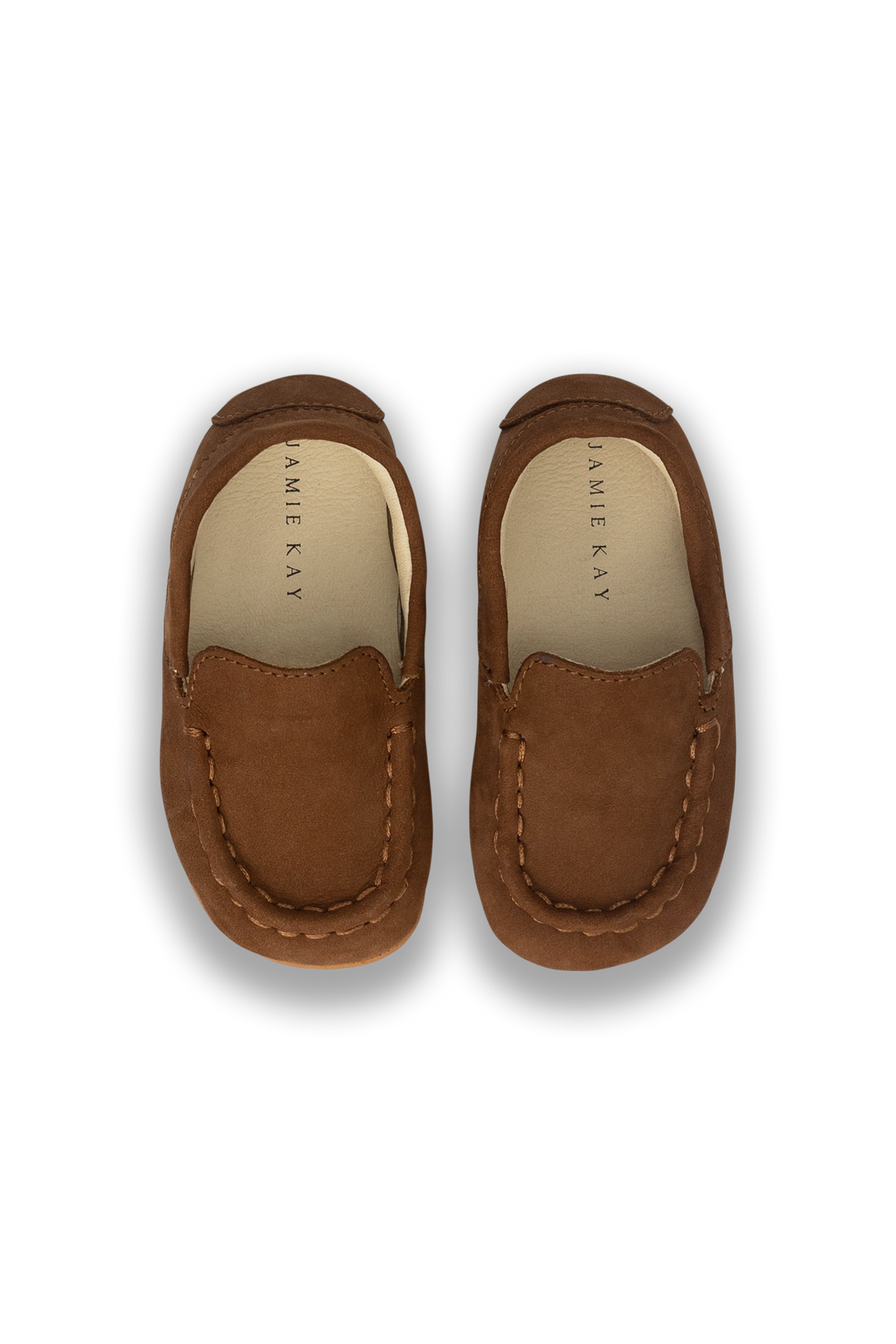 Kian Loafer - Caramel Childrens Footwear from Jamie Kay USA