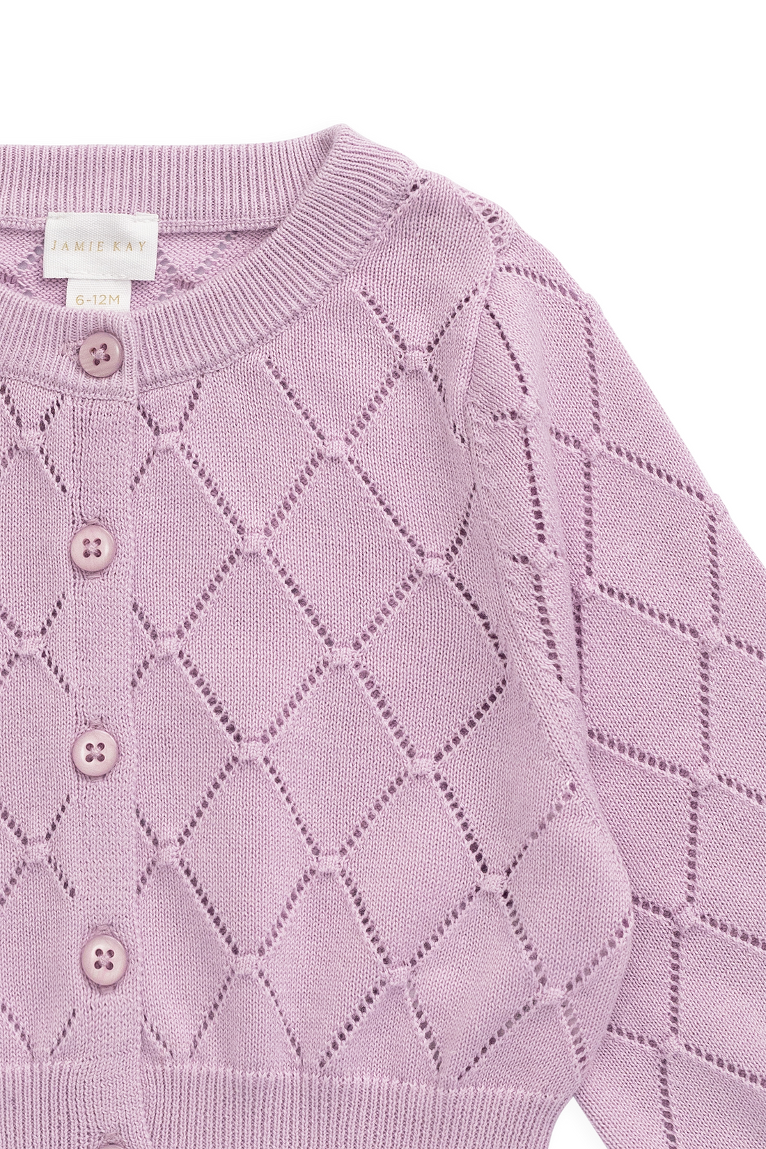 Lilah Cardigan - Orchid Dream Childrens Cardigan from Jamie Kay USA