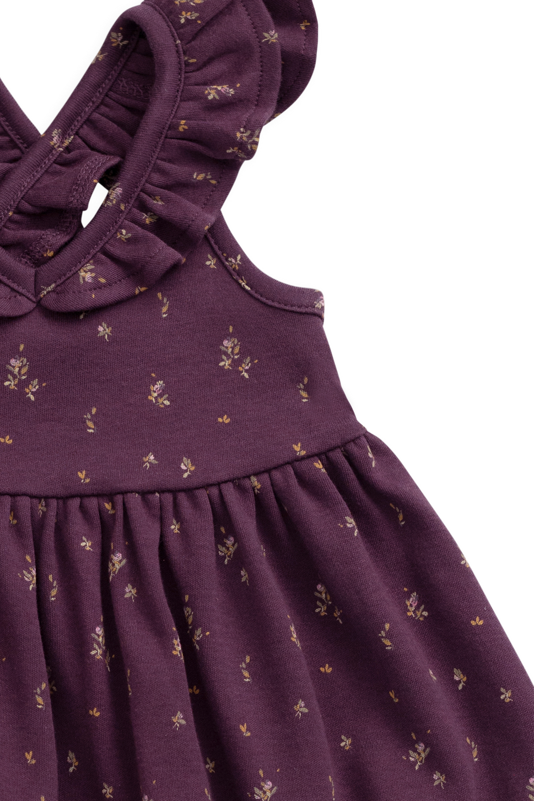 Organic Cotton Addie Dress - Dina Fig Childrens Dress from Jamie Kay USA