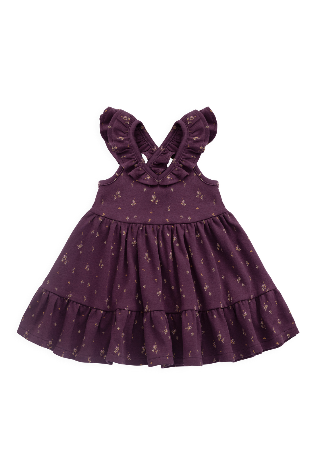Organic Cotton Addie Dress - Dina Fig Childrens Dress from Jamie Kay USA