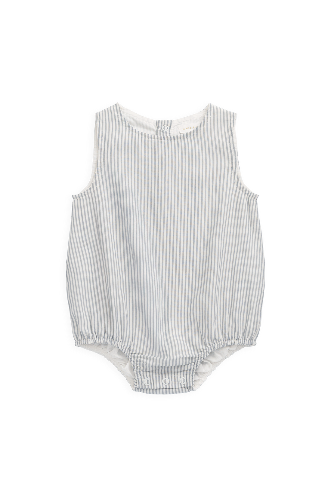 Organic Cotton Bentley Playsuit - Harbour Stripe Childrens Playsuit from Jamie Kay USA