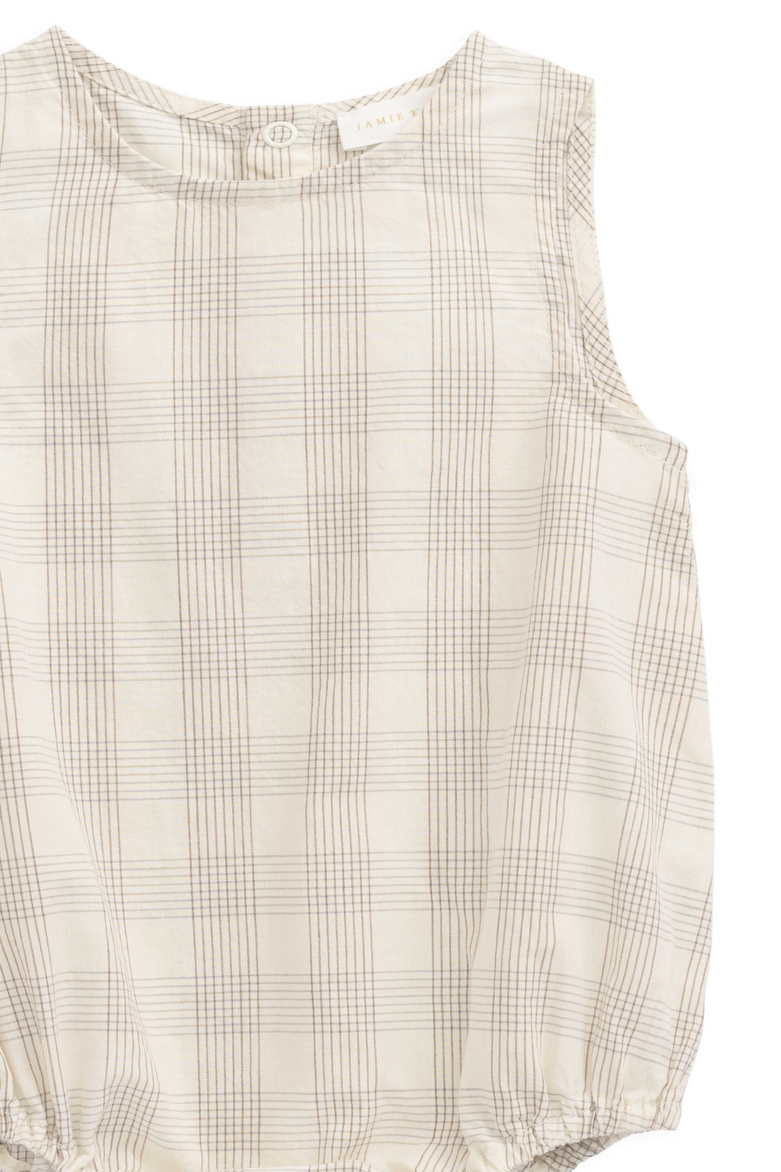 Organic Cotton Bentley Playsuit - Joe Check Natural Childrens Playsuit from Jamie Kay USA