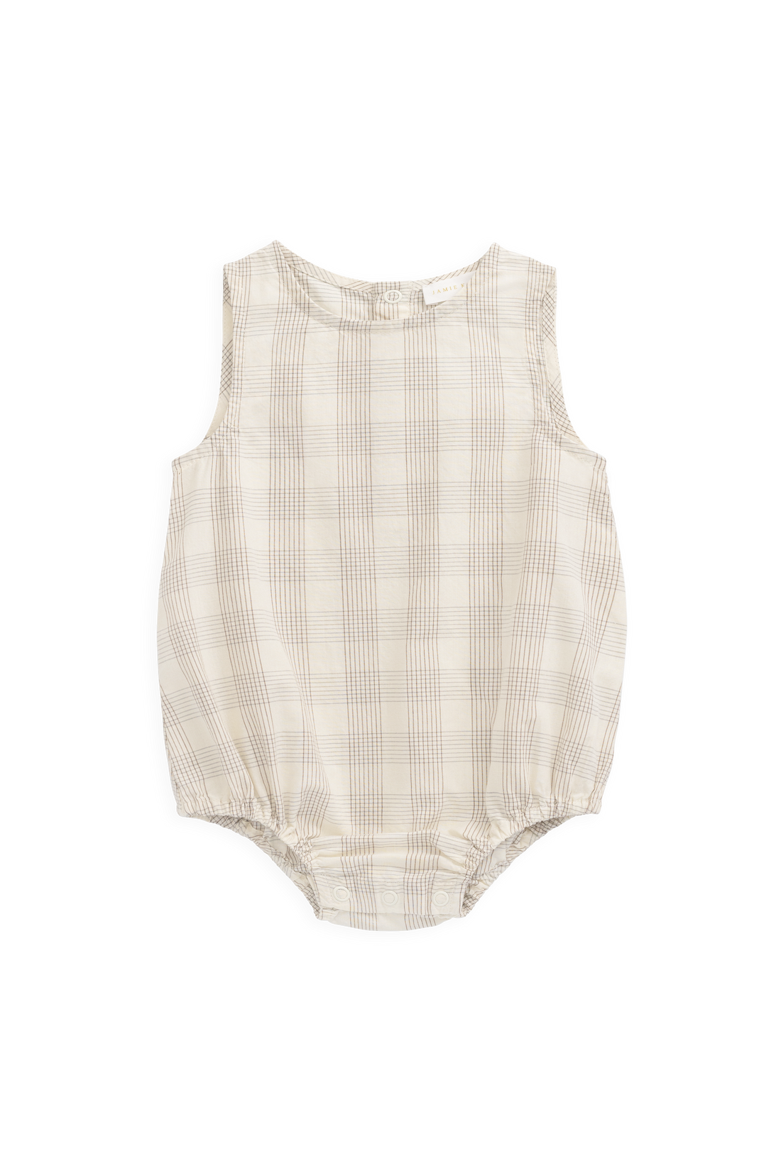 Organic Cotton Bentley Playsuit - Joe Check Natural Childrens Playsuit from Jamie Kay USA