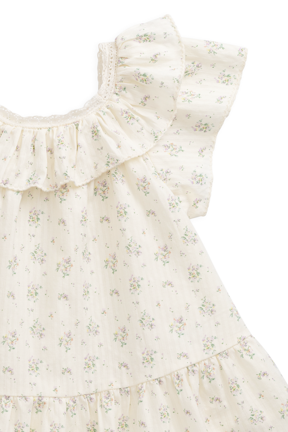 Organic Cotton Cassidy Dress - Justine Orchid Childrens Dress from Jamie Kay USA