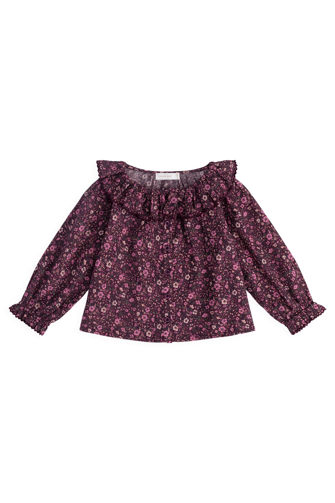 Organic Cotton Cecile Top - Flora Fig Childrens Top from Jamie Kay USA