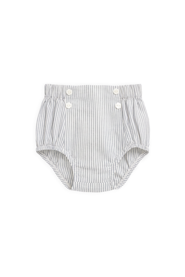 Organic Cotton Eliane Bloomer - Harbour Stripe Childrens Bloomer from Jamie Kay USA