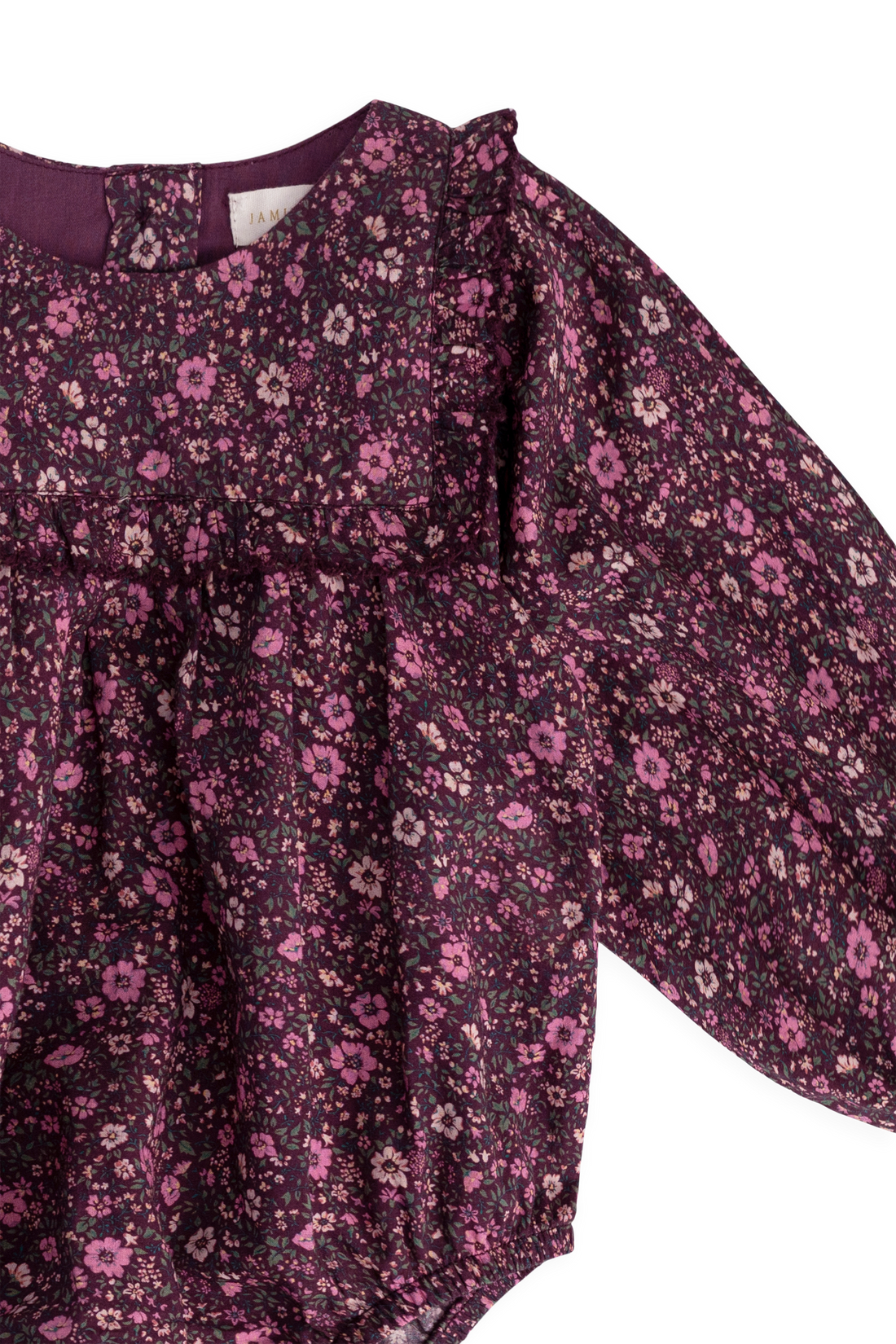 Organic Cotton Frances Playsuit - Flora Fig Childrens Playsuit from Jamie Kay USA