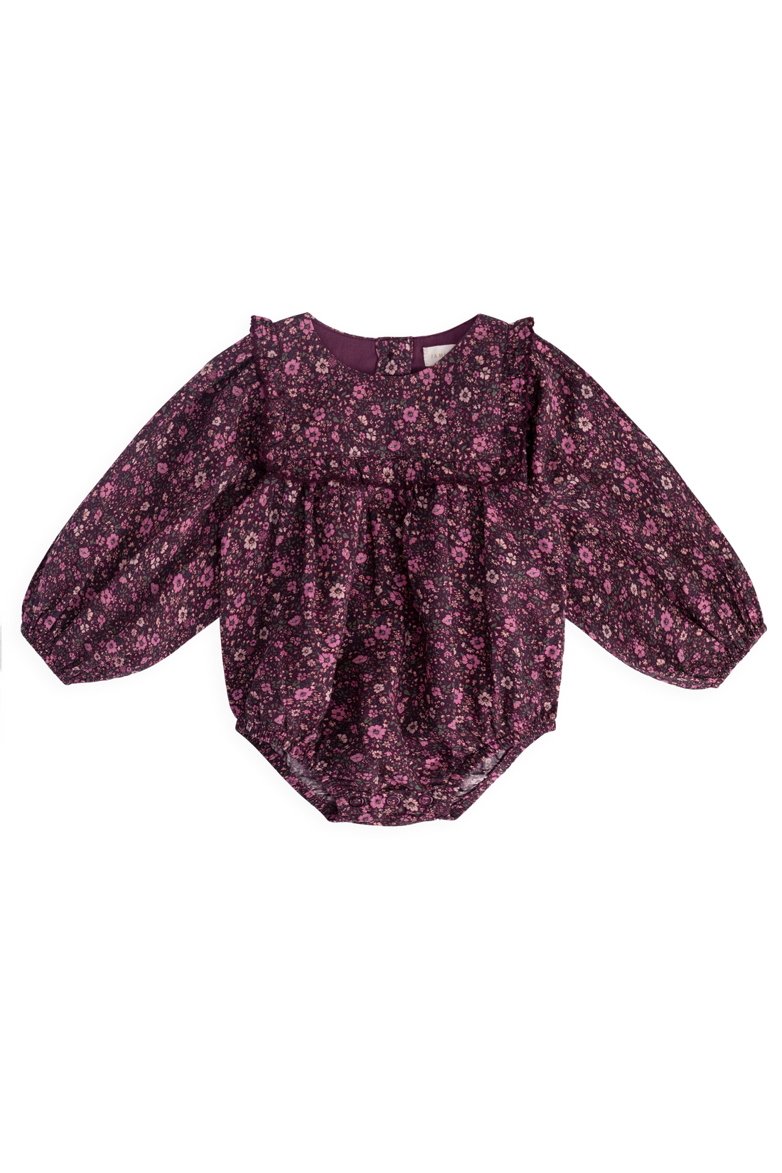 Organic Cotton Frances Playsuit - Flora Fig Childrens Playsuit from Jamie Kay USA