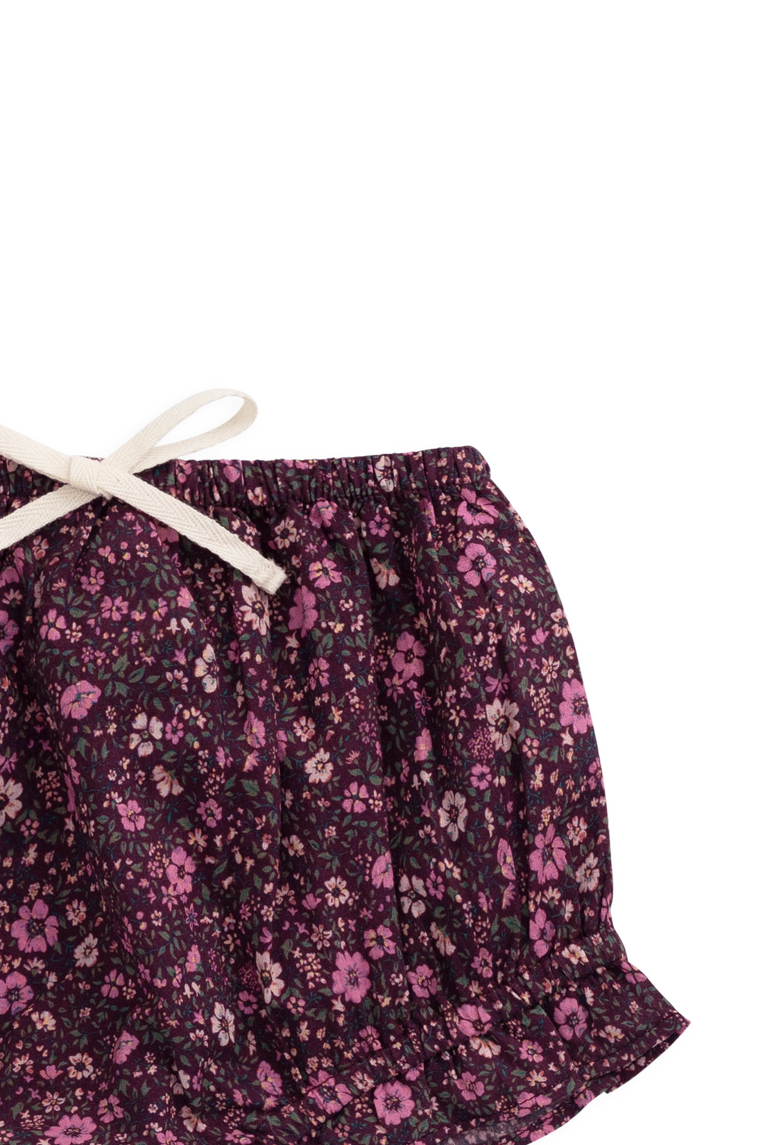 Organic Cotton Frill Bloomer - Flora Fig Childrens Bloomer from Jamie Kay USA