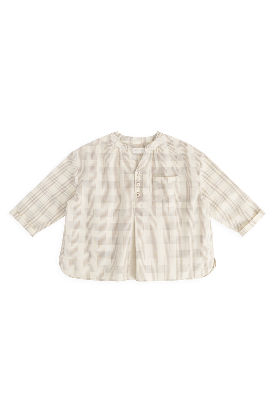 Organic Cotton Kenji Top - Joe Check Natural Childrens Top from Jamie Kay USA