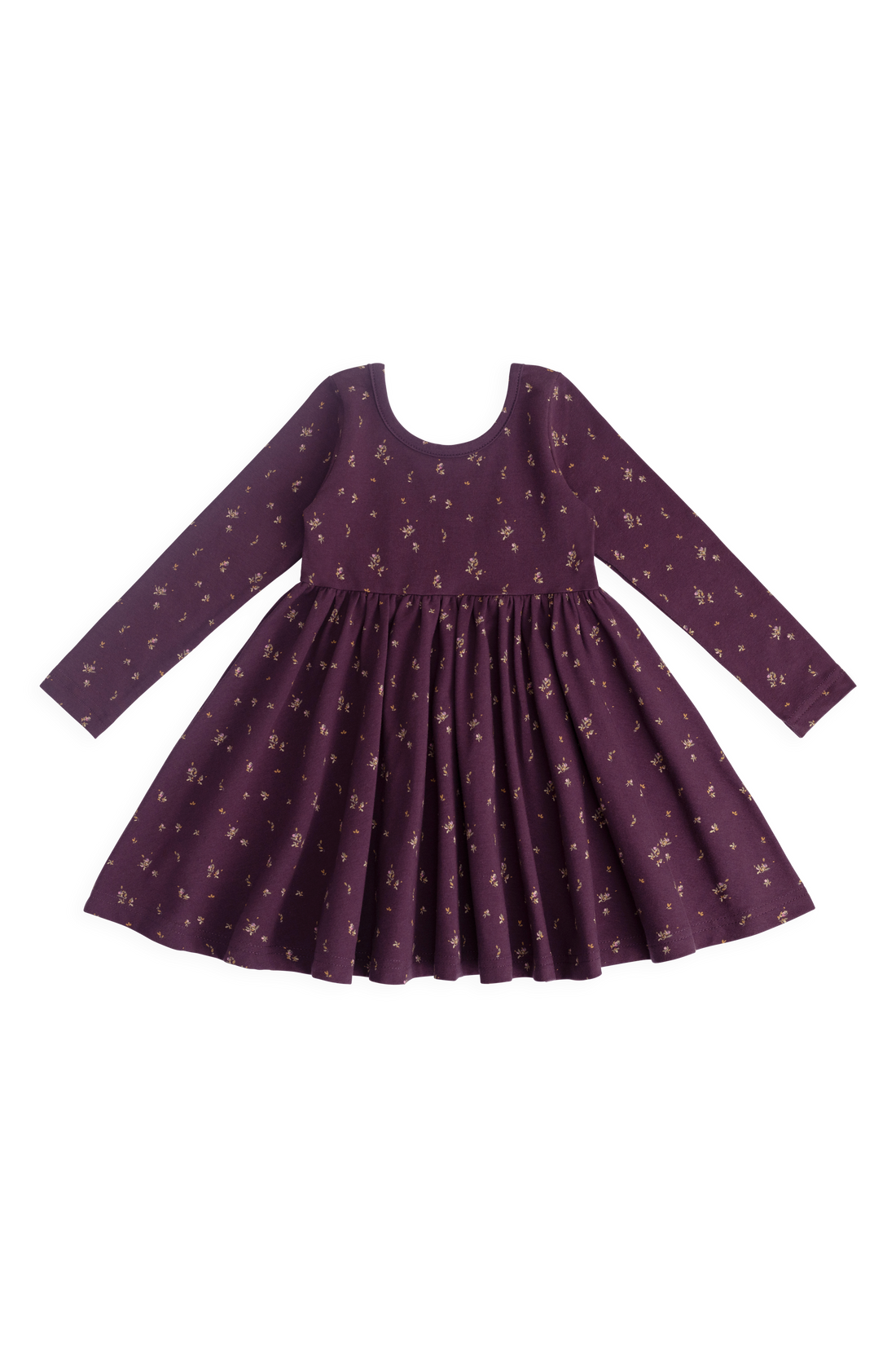 Organic Cotton Tallulah Dress - Dina Fig Childrens Dress from Jamie Kay USA