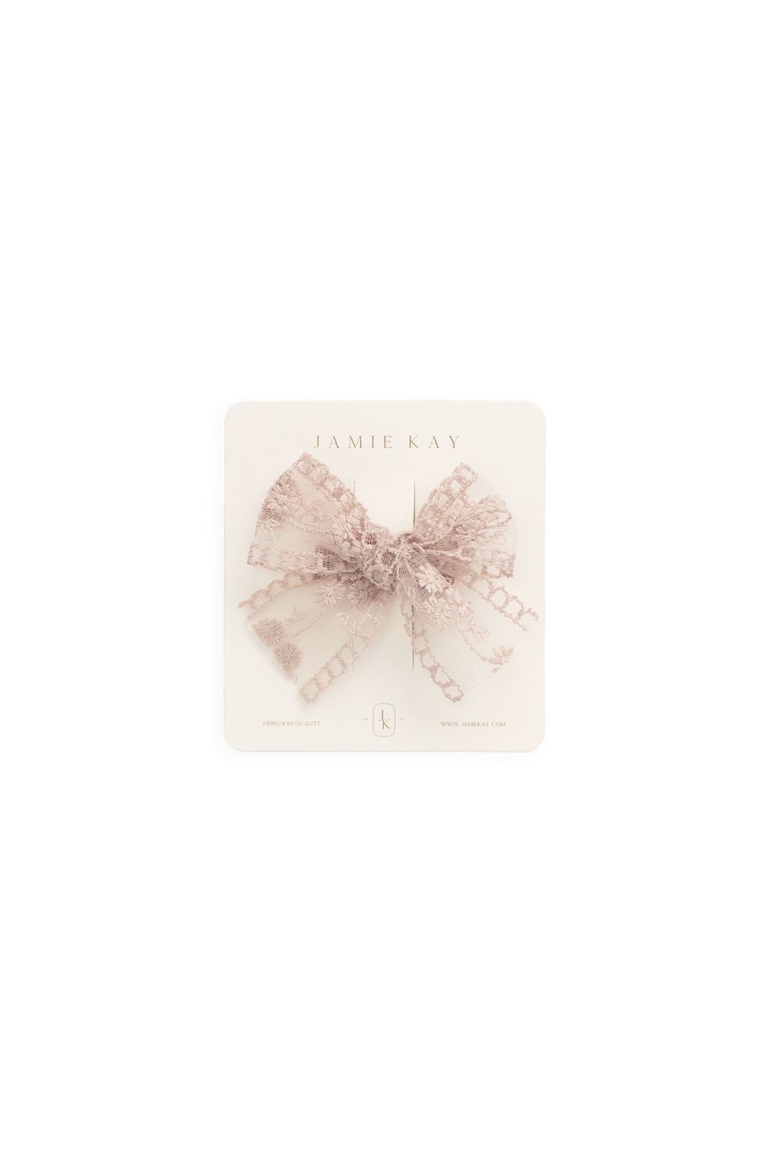Paloma Hair Clip - Shell Pink Childrens Hair Accessories from Jamie Kay USA