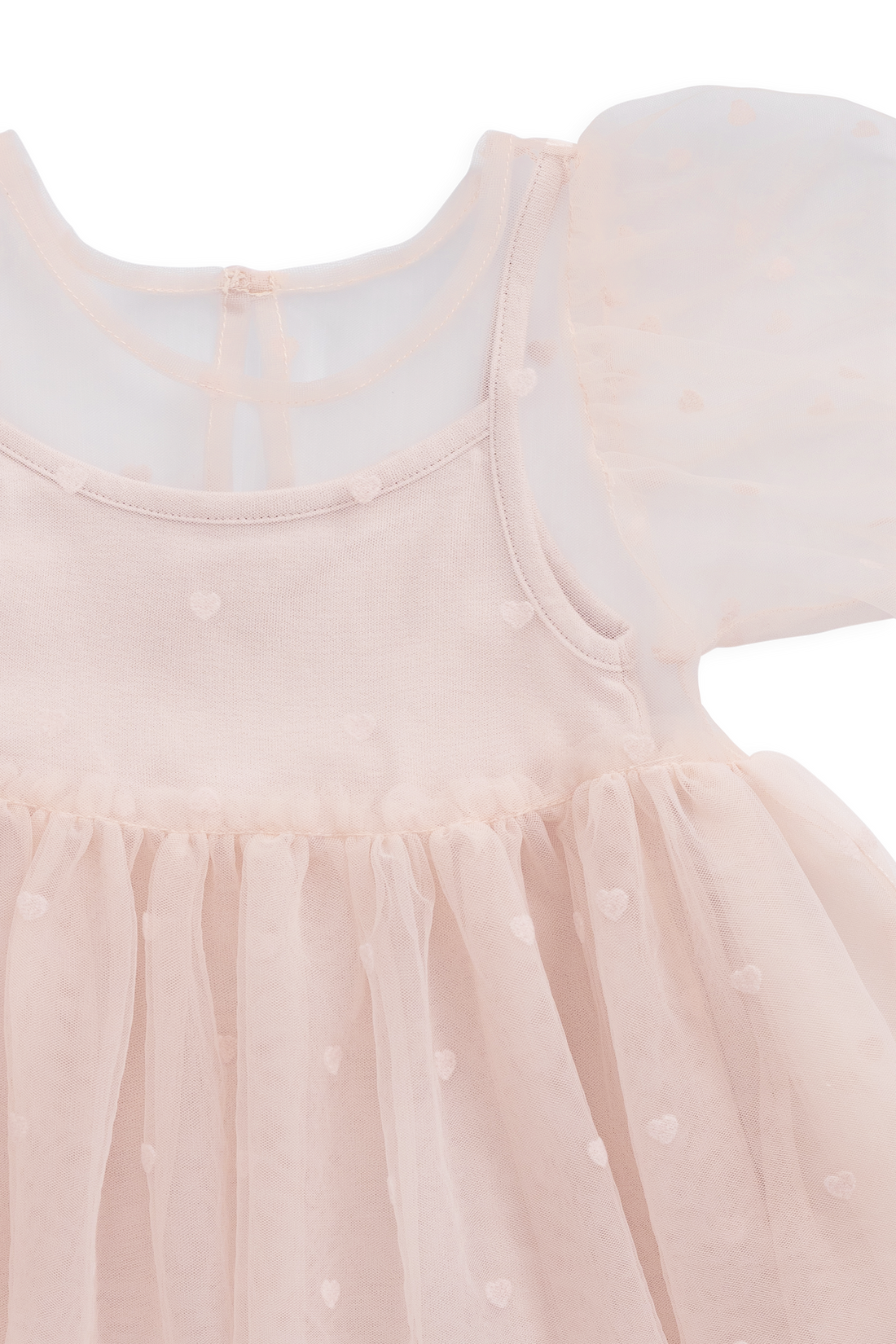 Zoella Tulle Dress - Petite Heart Rosie Childrens Dress from Jamie Kay USA
