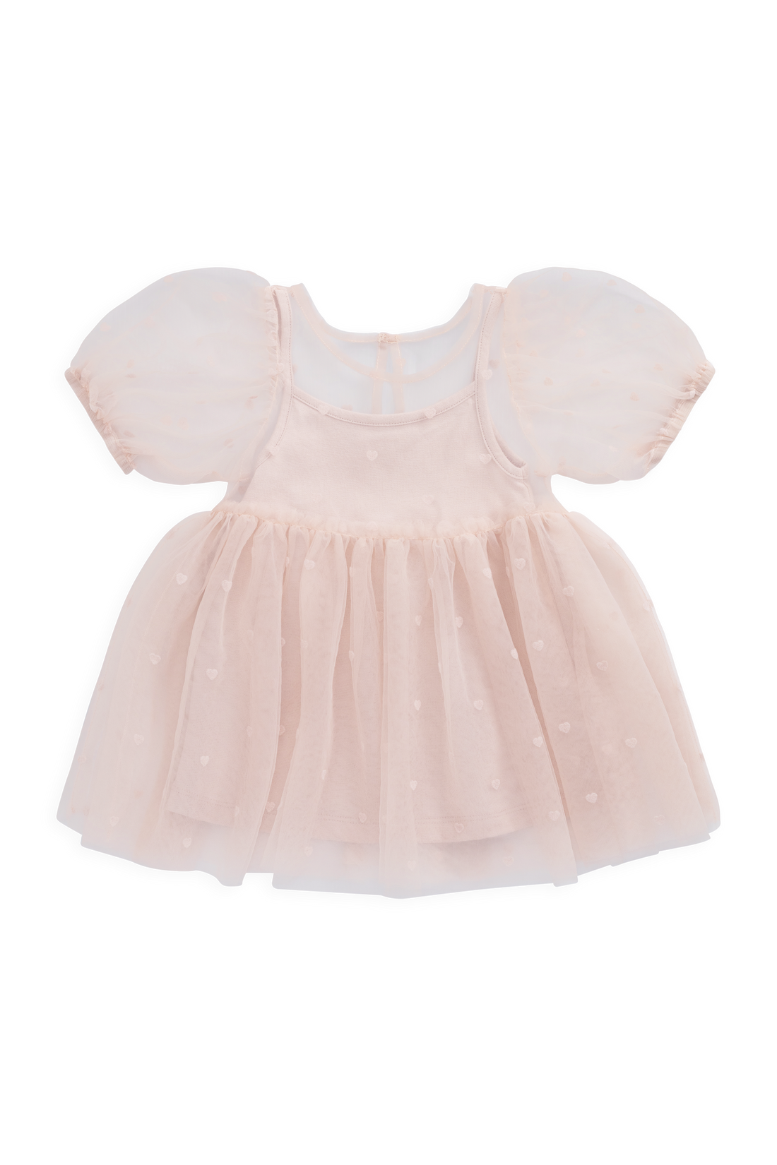 Zoella Tulle Dress - Petite Heart Rosie Childrens Dress from Jamie Kay USA