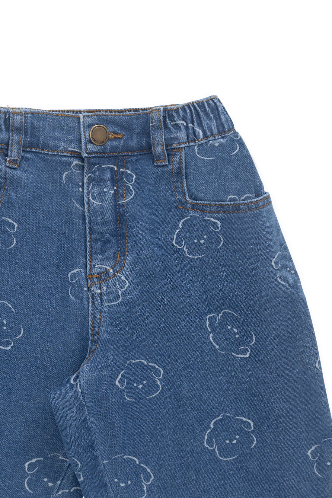 Abel Pant-Haru Denim Childrens Pant from Jamie Kay USA
