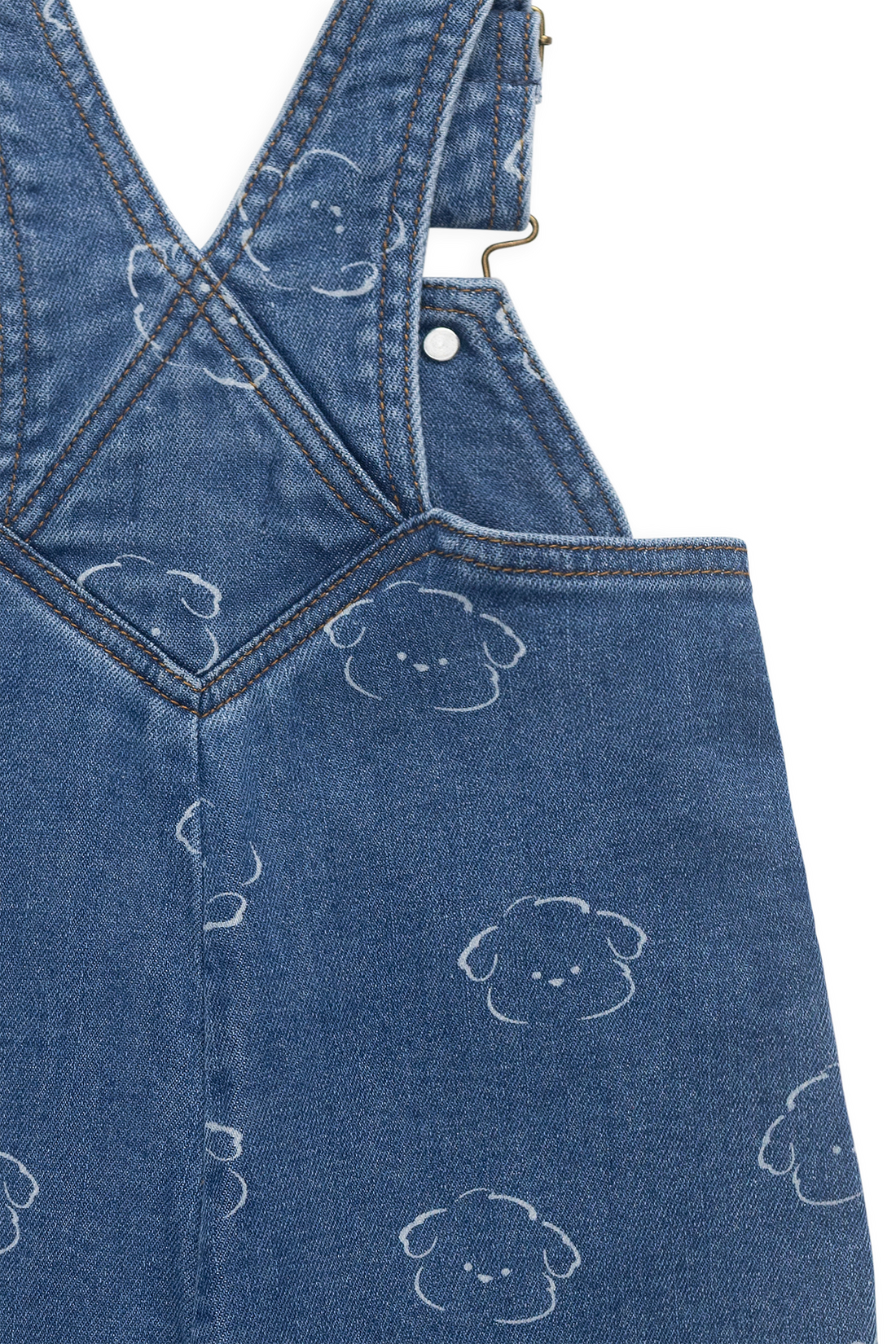 Blair Overall-Haru Denim Childrens Overall from Jamie Kay USA